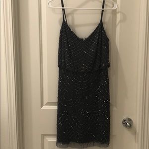 Adrianna Papell sequin Beaded dress